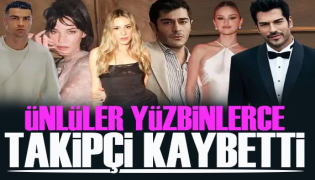 �nl�ler y�zbinlerce takip�i kaybetti