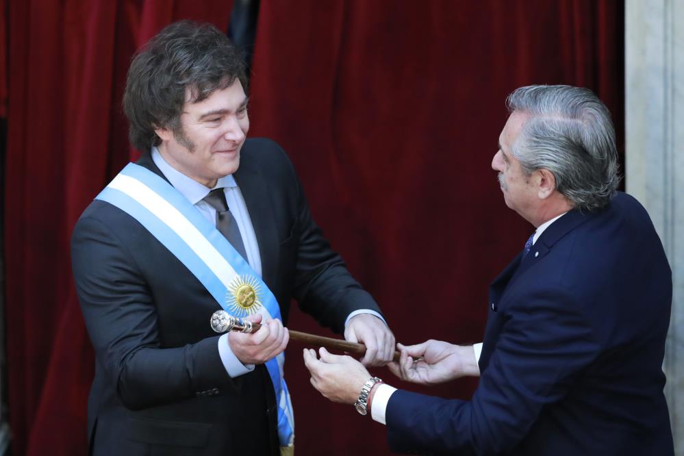 Arjantin’in yeni Devlet Başkanı Javier Milei göreve başladı