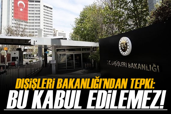 Dışişleri Bakanlığı ndan, PKK lıların AİHM binasına zorla girmesine tepki!