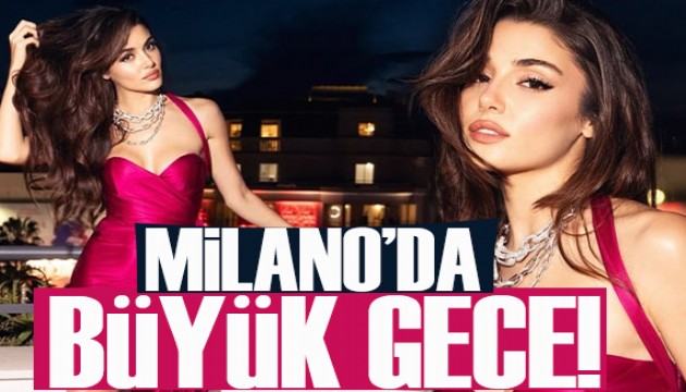 Hande Er�el Milano Moda Haftas��nda g�ndem oldu!