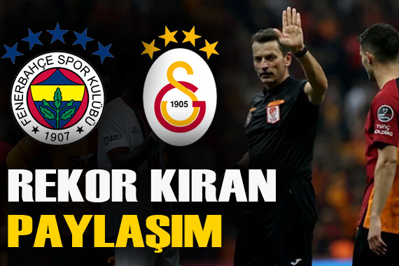 Türkiye Fenerbahçe nin Galatasaray paylaşımını konuşuyor! Müthiş etkileşim alıyor!