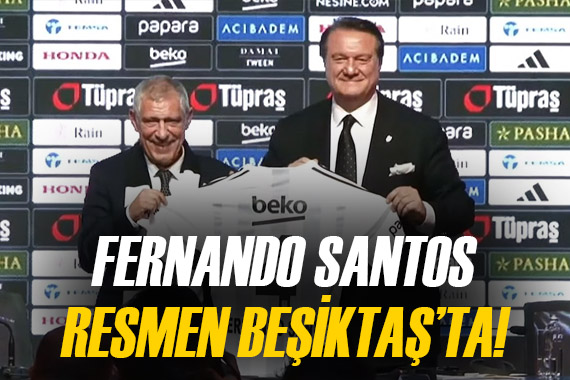 Beşiktaş ta Fernando Santos imzayı attı!