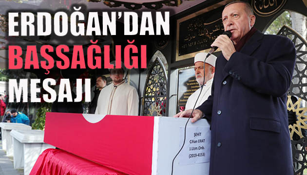 Erdoğan dan baş sağlığı mesajı