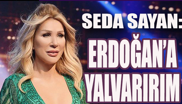 Seda Sayan: Erdoğan a yalvarırım