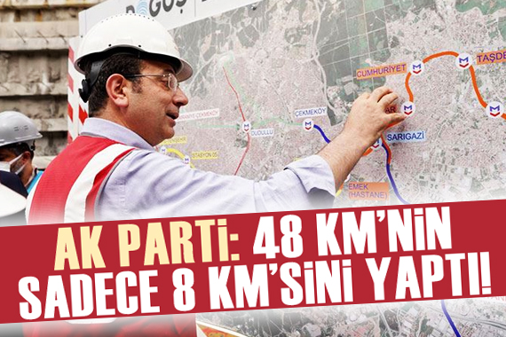 AK Parti den, İmamoğlu na metro yalanlaması