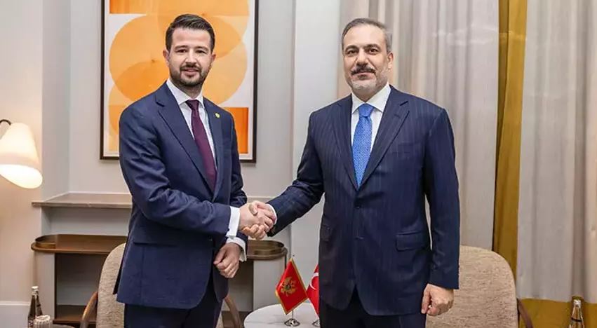 Bakan Fidan, Karadağ Cumhurbaşkanı ile görüştü