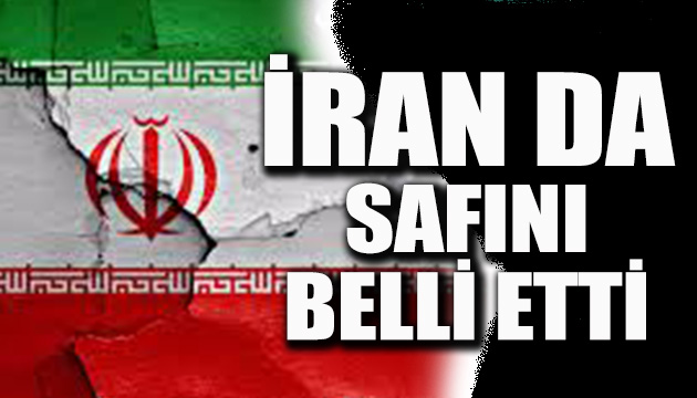 İran da safını belli etti