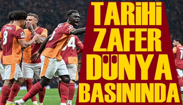 D�� bas�n Galatasaray'�n zaferini konu�uyor: Tarihi kara gece!