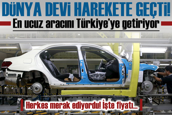 Dünya devi Hyundai en ucuz aracını Türkiye ye getiriyor! İşte merak edilen fiyatı