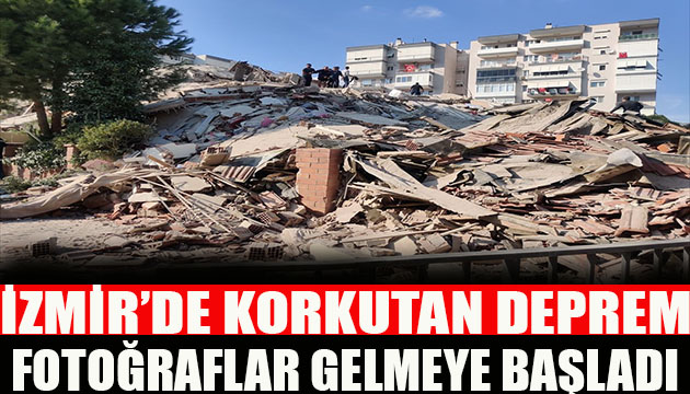 İzmir de deprem meydana geldi