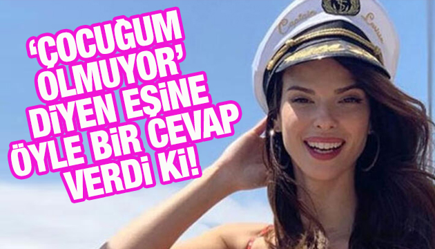 ‘Çocuğum olmuyor’ diyen eşine öyle bir cevap verdi ki!