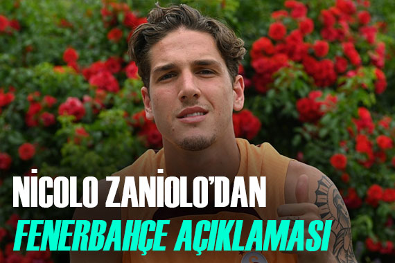 Nicolo Zaniolo dan Fenerbahçe açıklaması:  Teklif yaptılar 