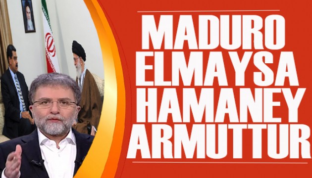 Ahmet Hakan yazd�: Maduro elmaysa Hamaney armuttur