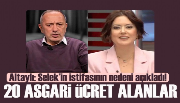 Fatih Altayl�: Seda Selek�in Halk TV�den istifas�n�n nedeni a��klad�!