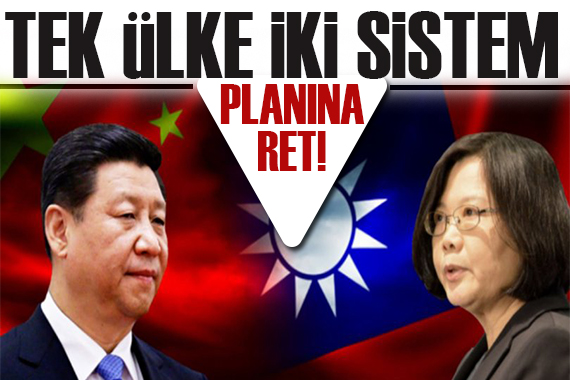 Tayvan dan Çin in yeniden birleşme planına ret!