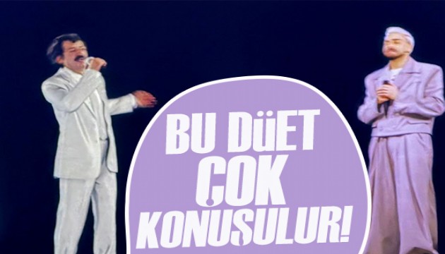 Sefo sahnede M�sl�m G�rses ile d�et yapt�