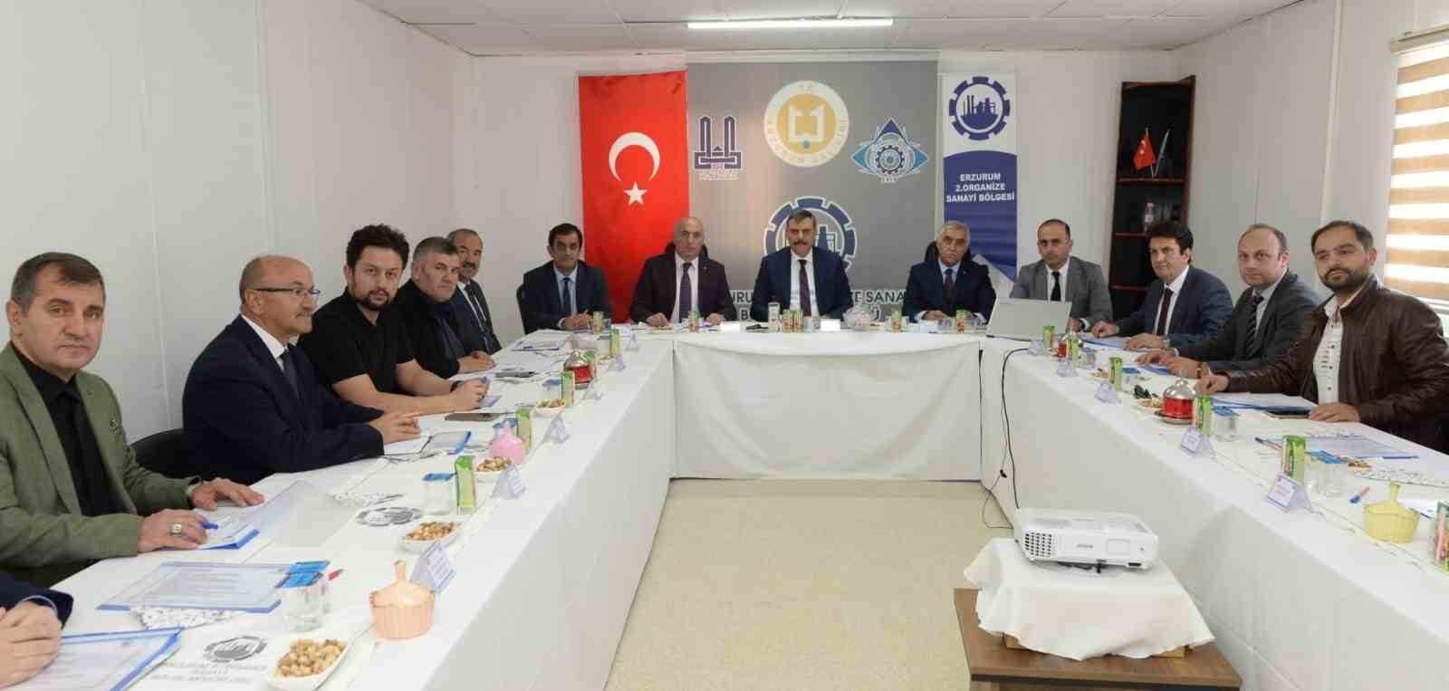 Erzurum 2. OSB toplantısı gerçekleşti