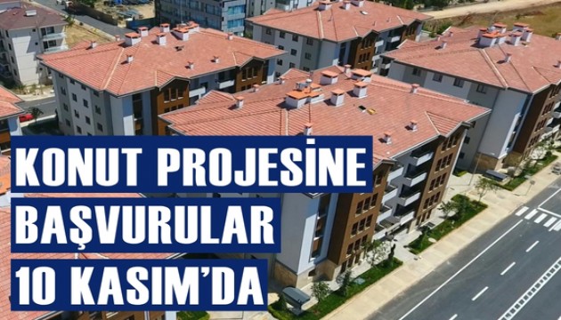 Yzyln Konut Projesi'ne bavurular 10 Kasm'da