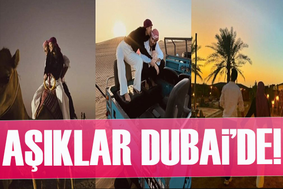 Pınar Deniz ile Kaan Yıldırım Dubai ye gitti!
