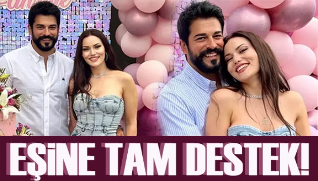Fahriye Evcen'den e�ine tam destek!