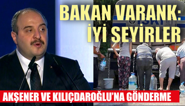 Bakan Varank tan Akşener ve Kılıçdaroğlu na iyi seyirler göndermesi