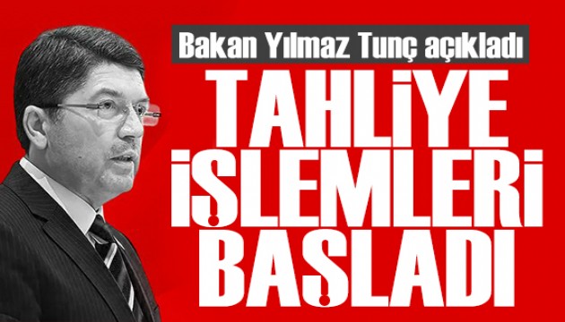 Bakan Tun� a��klad�: Tahliye i�lemleri ba�lat�ld�