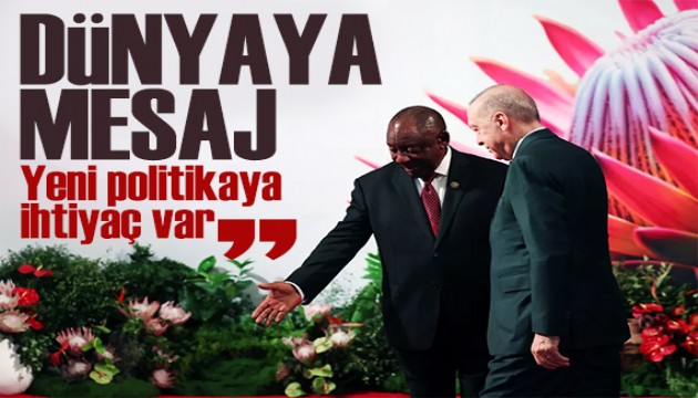 Erdoan G20 Liderler Zirvesinde 'Mhim gryorum' diyerek aklad