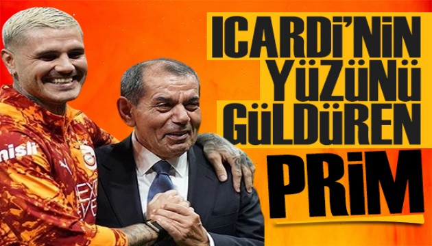 Mauro Icardi'nin y�z�n� g�ld�ren prim