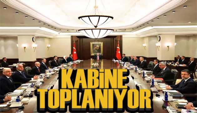 Kabine toplan�yor: G�ndem Ter�rs�z T�rkiye!