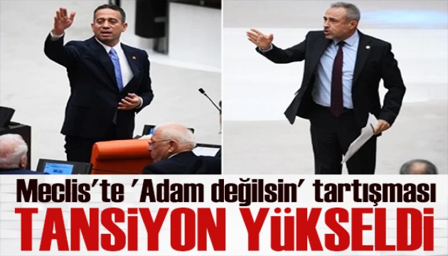 Meclis'te tansiyon y�kseldi: AK Parti ile CHP aras�nda tart��ma