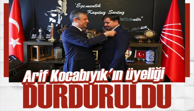 Arif Kocab�y�k'�n CHP �yeli�i durduruldu