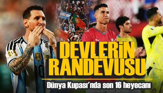 D�nya Kupas�'nda son 16 heyecan�