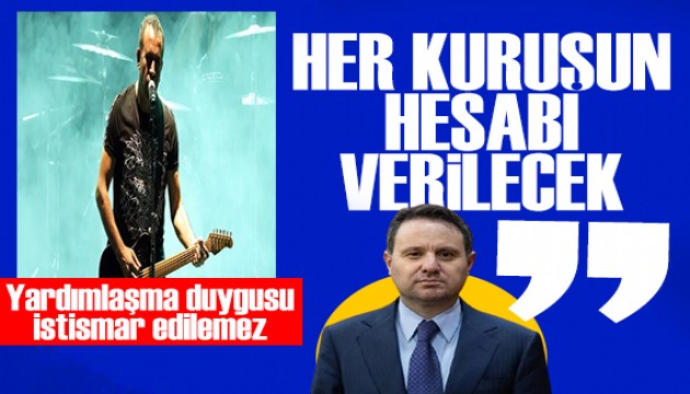 Bakan G�rlek'ten AHBAP a��klamas�: Her kuru�un hesab� verilecek