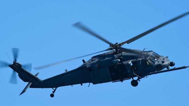 Irak ta düşen ABD ye ait helikopterindeki 7 personel öldü