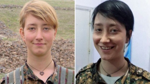 YPJ ye katılan İngiliz kadın Afrin de öldürüldü