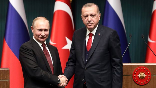 Erdoğan, Putin in özel temsilcisi Lavrentiyev ile görüştü