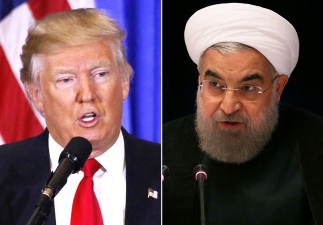 Trump, Ruhani yle  görüşmeye hazır 