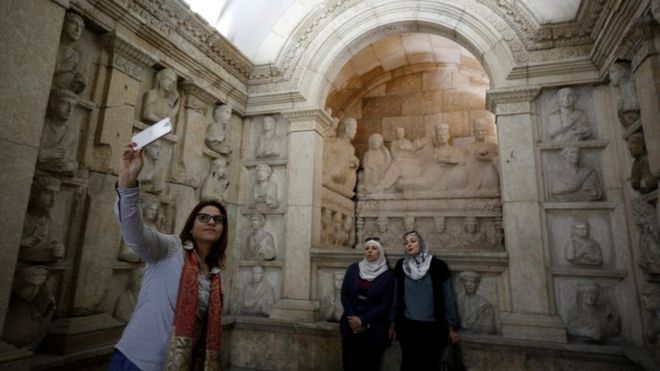 Suriye Ulusal Müzesi yeniden kapılarını açtı