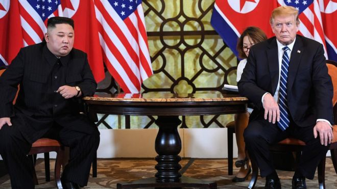 Trump tan Kuzey Kore aciklamasi