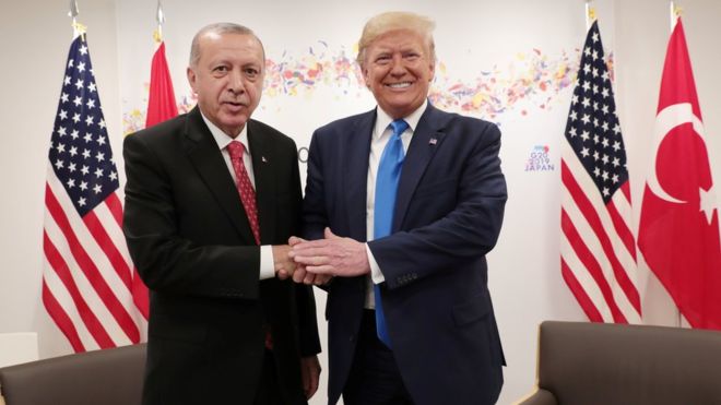 Erdoğan dan Trump a yanıt