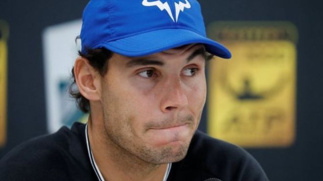 Güvenlik görevlisi Rafael Nadal ı tanımadı