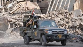 Suriye ordusu zaferini ilan etti