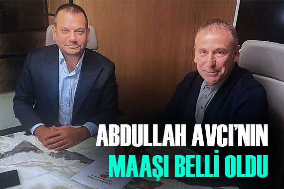 Trabzonspor dan resmi açıklama! İşte Abdullah Avcı nın maaşı...