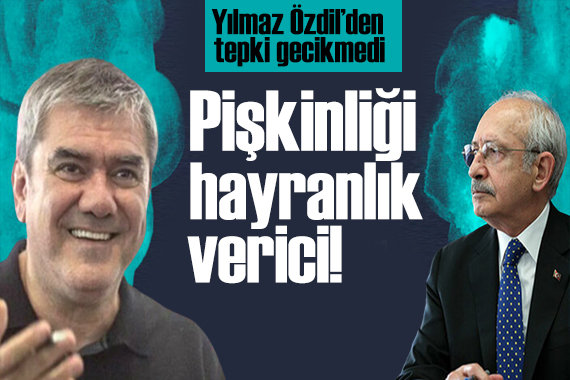 Yılmaz Özdil den Kılıçdaroğlu na tepki: Pişkinliği hayranlık verici!