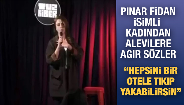 Pınar Fidan isimli kadından alevilere ağır sözler