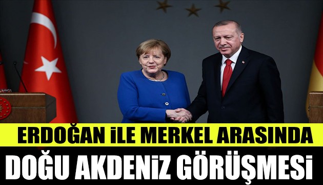 Cumhurbaşkanı Erdoğan ve Merkel görüştü