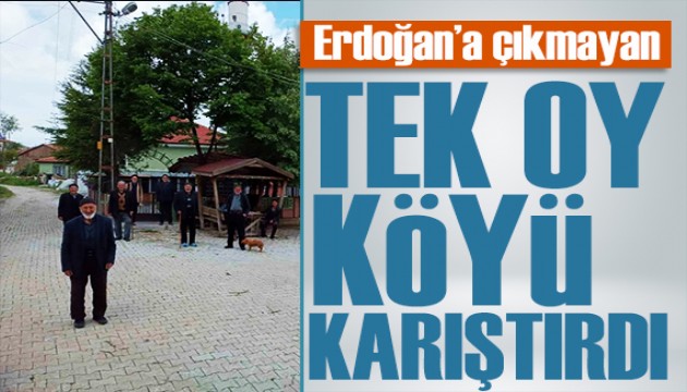 O köyde Kılıçdaroğlu'na tek oy çıktı! Geçersiz oy ortalığı karıştırdı