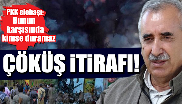 PKK elebaşı Karayılan dan çöküş itirafı!