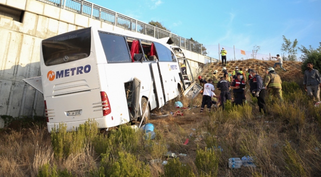 Otobüs kazasının ilk raporu açıklandı