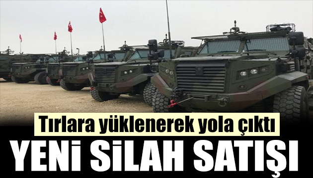 Türk zırhlı muharebe aracı  Hızır  yola çıktı